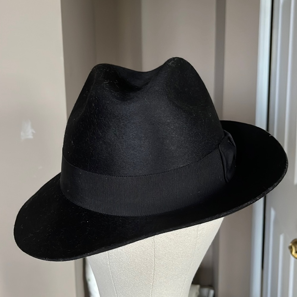 Polo by Ralph Lauren black fedora hat